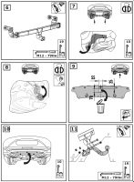 Фаркоп 4266-A Oris на Hyundai Sonata седан 2017-2019. Необходима подрезка бампера. Тип шара: A. Нагрузки: 1800/100 кг, масса фаркопа 15,5 кг (без электрики в комплекте) от магазина ФаркопРос